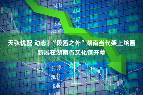 天弘优配 动态 | “段落之外”湖南当代架上绘画新展在湖南省文化馆开幕