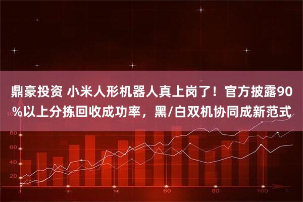 鼎豪投资 小米人形机器人真上岗了！官方披露90%以上分拣回收成功率，黑/白双机协同成新范式